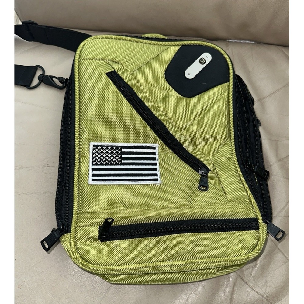 Ful Lime Green  Messenger Bags American‎ Flag CrossBody